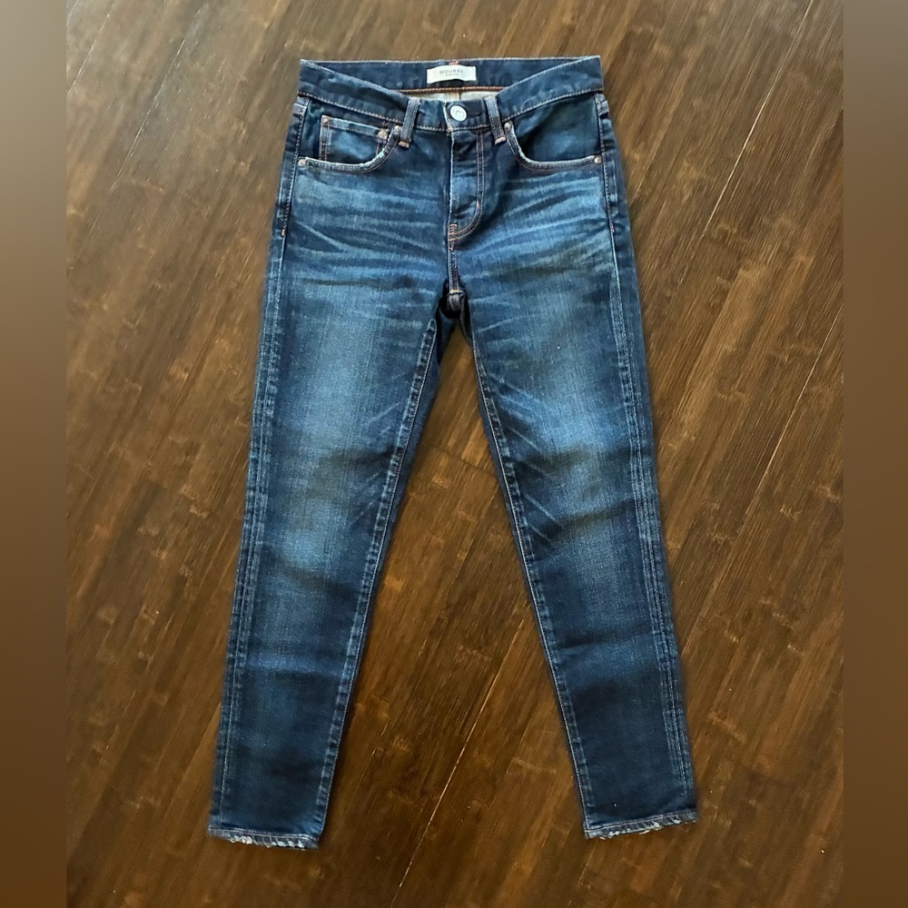 Moussy Dark Blue Skinny Jeans, Size 25